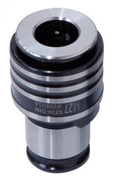 Bernardo quick-change chuck 31 mm GT 24, DIN 376, M27 (20 x 16)